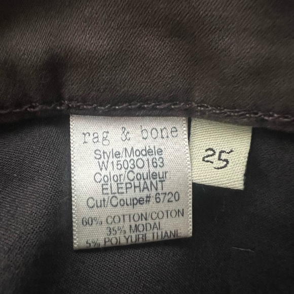 Rag & Bone Legging Jeans Size 25 - Picture 7 of 12